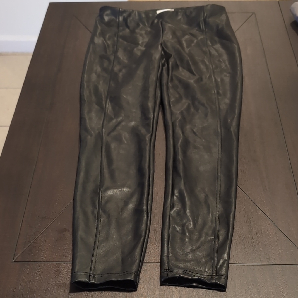 Black Leather Pants
